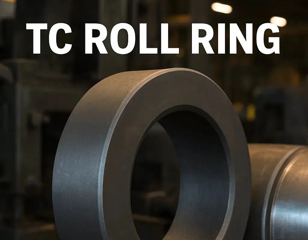 De draad- en stalen staven gerold met TC ROLL RING